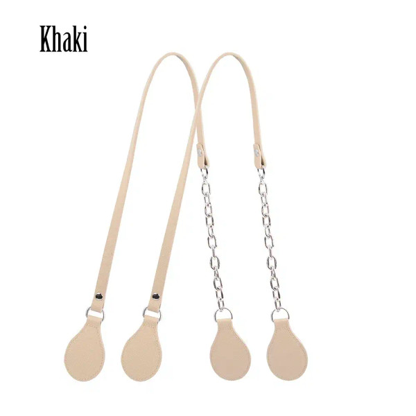 Color: WHITE, Ships From: CHINA - Tanqu New Arrival Long Edge Painting Handles Faux Leather Flat PU F640-12000039109133456