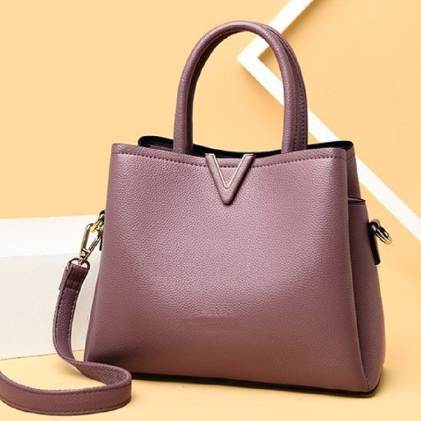 Leather Soft Surface Portable And Fashion Three Interlayer Large Capacity Totes Q119-CJNS1744866