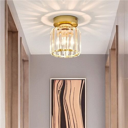Nordic Modern Style Home Light Wholesale Small Ceiling Light - Golden Round A392-flig0049