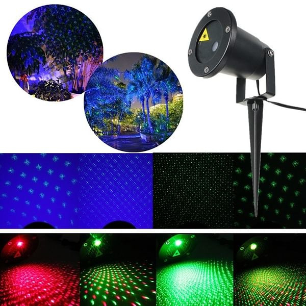 Outdoor Auto LED Landscape Light Garden Path Projector Lamp C122-1026700