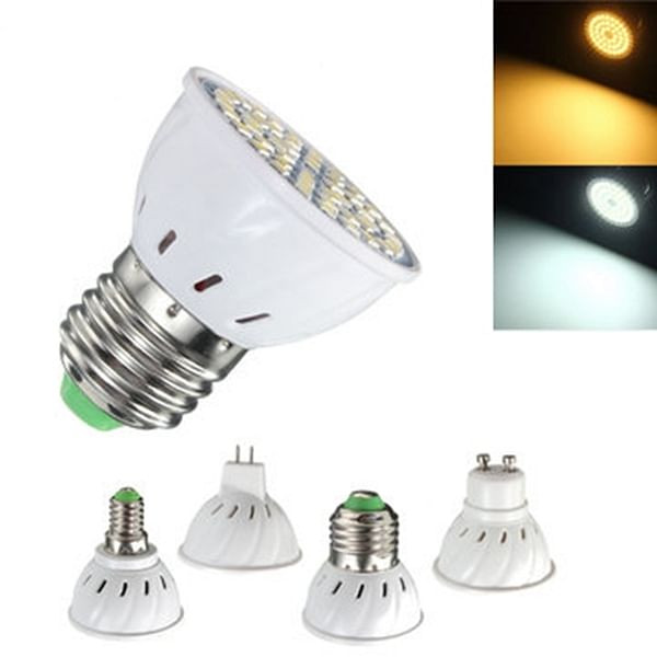 E27 E14 GU10 MR16 3.5W 24 SMD 5050 LED Pure White Warm White Spotlightt Bulb AC110V AC220V C122-1088759