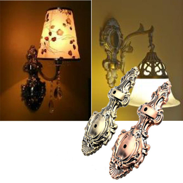 Vintage Phoenix Style Sconce Wall Lamp Light Base Part Mount Holder Fixture Replacement 28x12cm C122-1112811