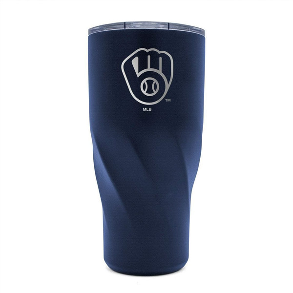 Milwaukee Brewers Tumbler 30oz Morgan Stainless Z157-9416649395