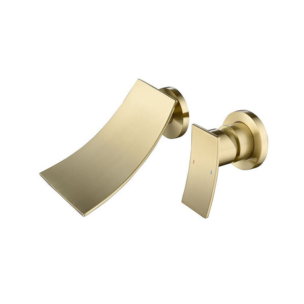 Wall mounted bathroom waterfall faucet T575-S0671283720