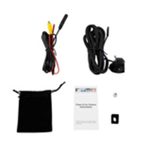 Car Logo Front View Camera 150 Degree Wide Horizontal Waterproof Backup Camcorder Black K484-PAU_0H8Q7FSH