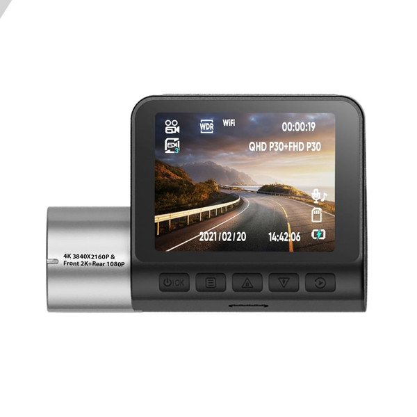 4k Car Driving Recorder Single Front 4k Dual Front 2k Rear 1080P Wifi Dash Cam Single record WIFI w K484-PAU_0G8SPTVB
