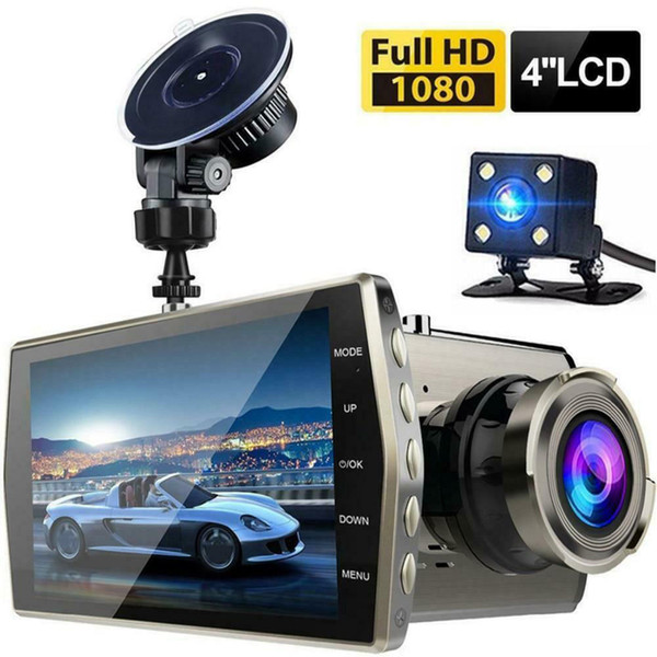 4.0-inch Hd Screen Wide-angle Lens 6E Car Dash Cam 1080p Night Vision Vehicle Driving Recorder K484-PAU_0FC5CHTV