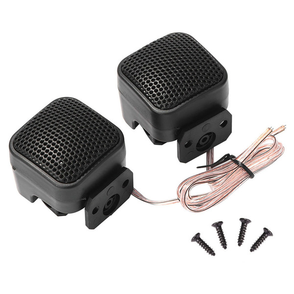 1 Pair Of Universal 500w Car  Tweeters Installs Instantly Built-in Divider Mini Square High Frequen K484-PEL_0L3ESRMW