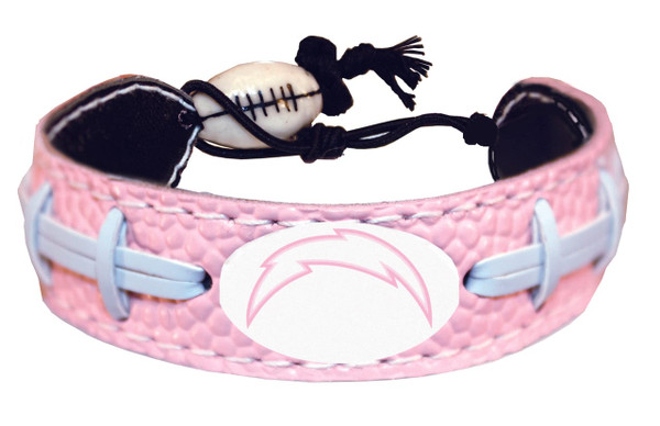 Los Angeles Chargers Bracelet Pink Football CO Z157-4421402245