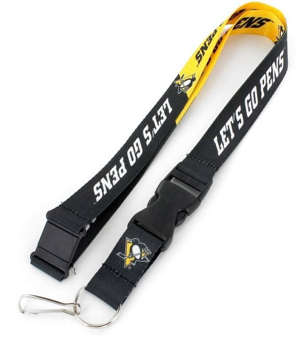 Pittsburgh Penguins Lanyard Breakaway Style Slogan Design Z157-6326473415