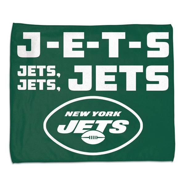 New York Jets Towel 15x18 Rally Style Full Color Z157-9960626051