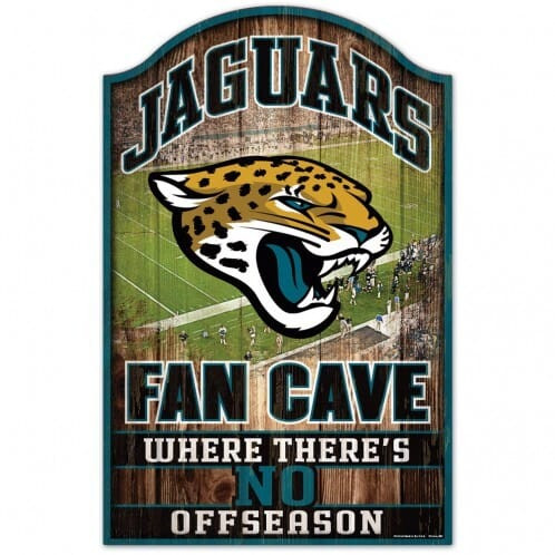 Jacksonville Jaguars Sign 11x17 Wood Fan Cave Design Z157-3208505473