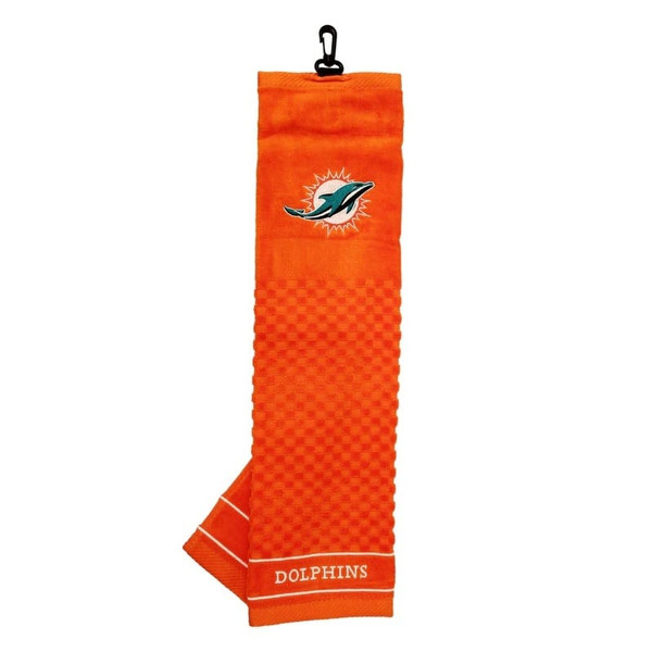 Miami Dolphins 16"x22" Embroidered Golf Towel Z157-3755631510
