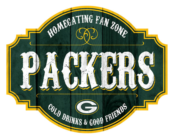 Green Bay Packers Sign Wood 12 Inch Homegating Tavern Z157-7846118149