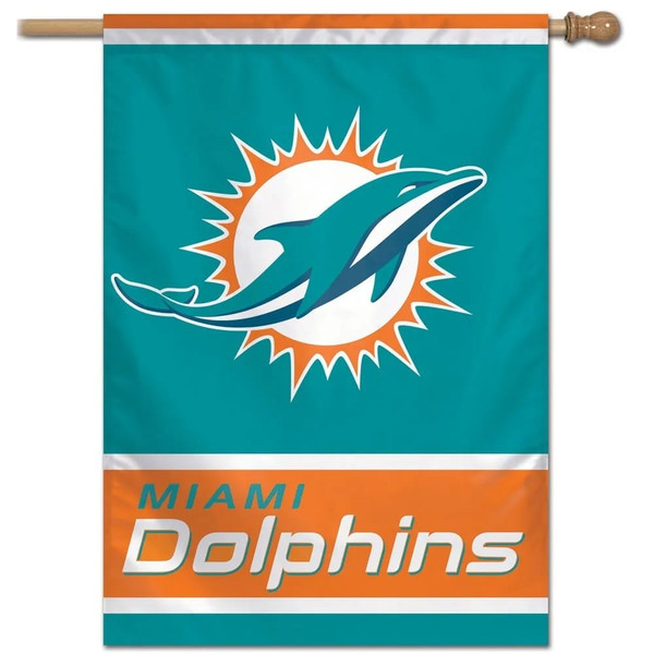 Miami Dolphins Banner 28x40 Vertical Z157-3208510297
