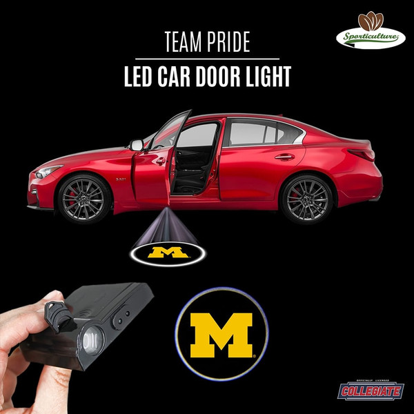 Michigan Wolverines Car Door Light LED Z157-1007944140
