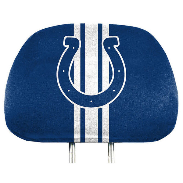 Indianapolis Colts Headrest Covers Full Printed Style - Special Order Z157-8162017513