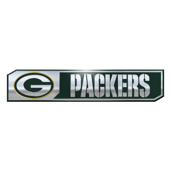 Green Bay Packers Auto Emblem Truck Edition 2 Pack Z157-8162029312