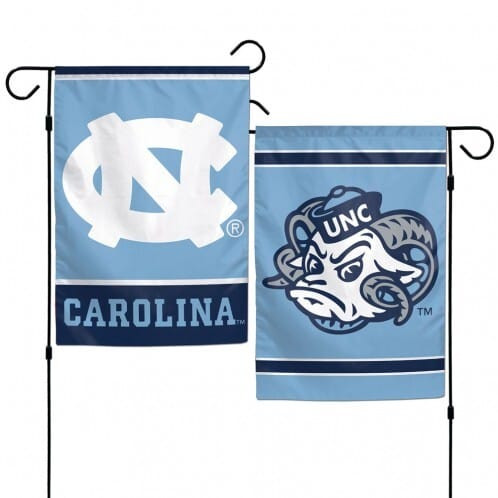 North Carolina Tar Heels Flag 12x18 Garden Style 2 Sided Z157-3208516169