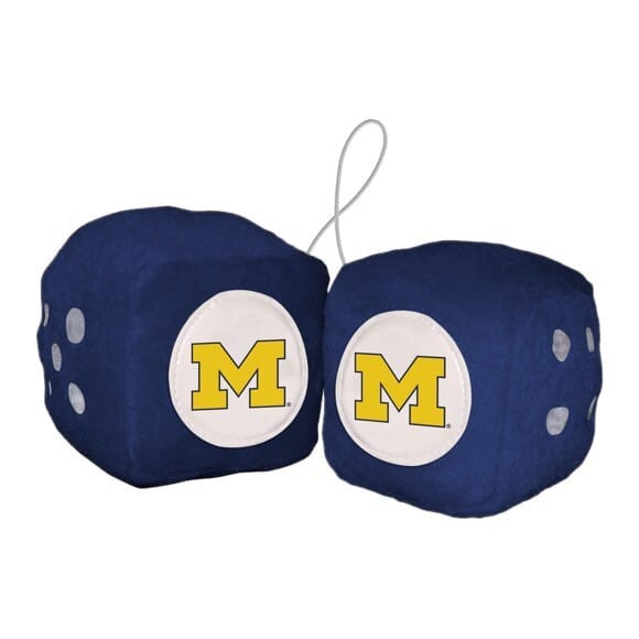 Michigan Wolverines Fuzzy Dice Z157-8162002244