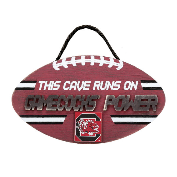 South Carolina Gamecocks Sign Wood Football Power Design Z157-9279702773