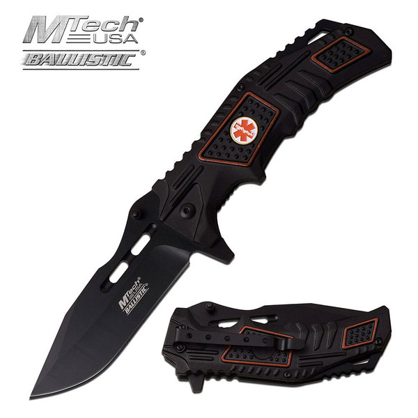 EMT Black Folding Knife D800-MT-A952EM