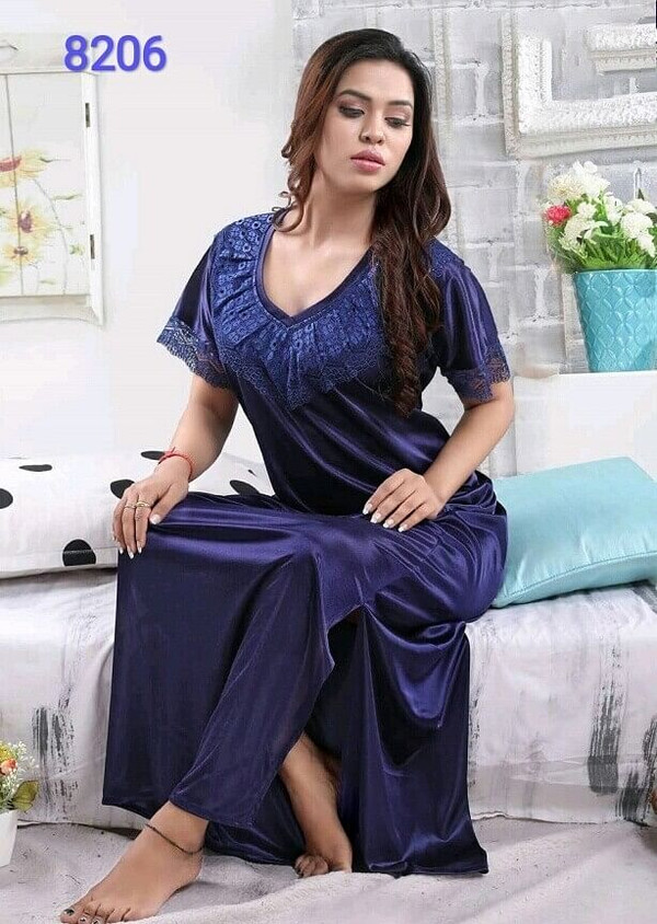 Single Piece Night Gown 8206 H848-STF8206