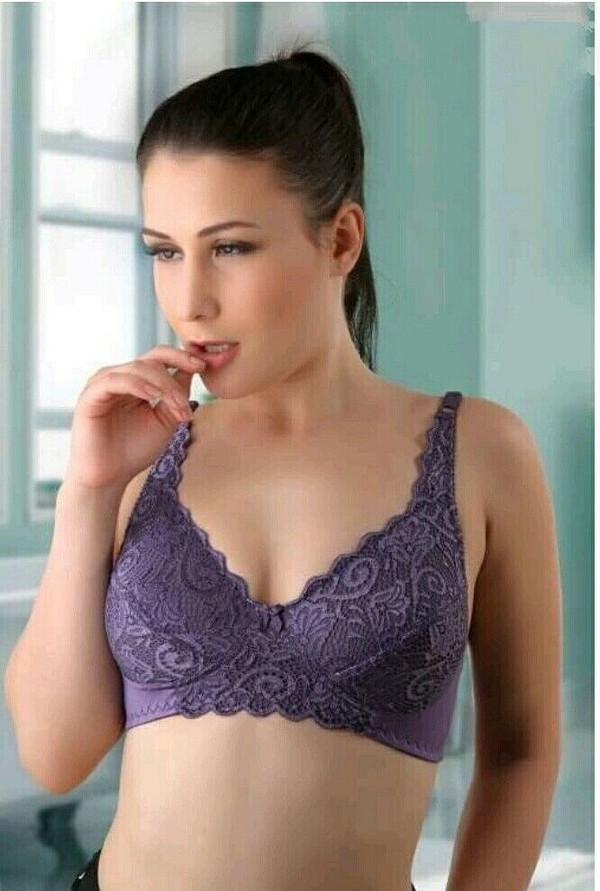 Sunny Lingerie Lace Grey Bra H848-SUNL04