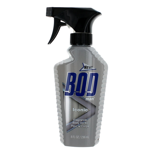 Bod Man Iconic by Parfums De Coeur, 8 oz Frgrance Body Spray for Men R654-ambodmic8bs
