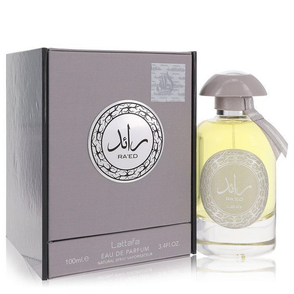 Raed Silver by Lattafa Eau De Parfum Spray (Unisex) 3.4 oz (Women) V728-561359