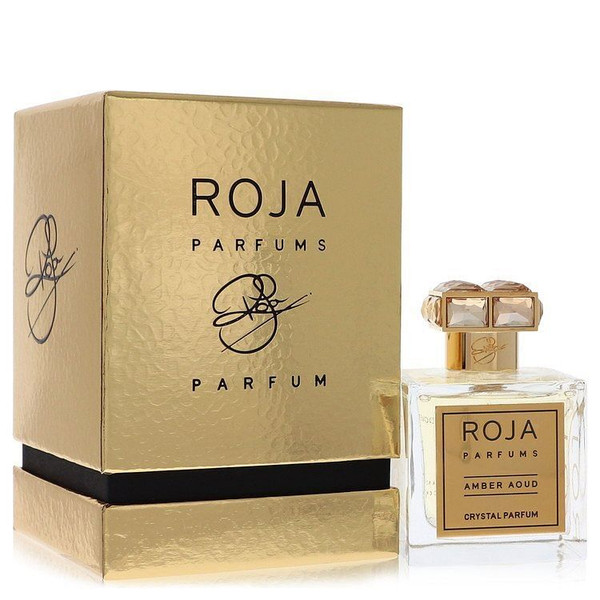 Roja Amber Aoud Crystal by Roja Parfums Extrait De Parfum Spray (Unisex) 3.4 oz (Women) V728-546365