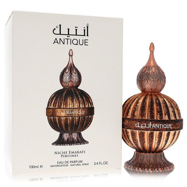 Niche Emarati Antique by Lattafa Eau De Parfum Spray (Unisex) 3.4 oz (Women) V728-565767