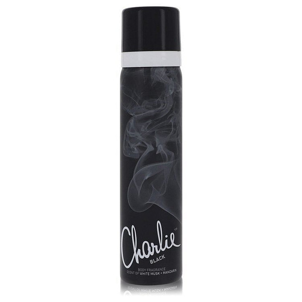 Charlie Black by Revlon Body Fragrance Spray 2.5 oz (Women) V728-542386