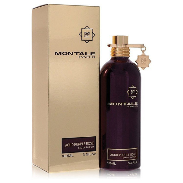 Montale Aoud Purple Rose by Montale Eau De Parfum Spray (Unisex) 3.4 oz (Women) V728-543338