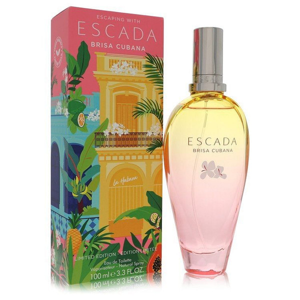 Escada Brisa Cubana by Escada Eau De Toilette Spray 3.3 oz (Women) V728-566861