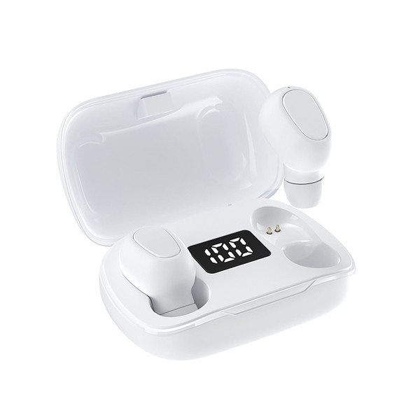 L21pro Wireless Earbuds Sport Headphones 6H Playtime Ear Buds With Charging Case Earphones In-Ear E K484-PEL_0QPHV1AT