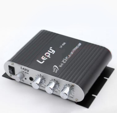 style: B - Le Pai LP-838 car home 12V computer amplifier 2.1 channel with subwoofer adjustment smal Q119-CJXFJTYP00019-B