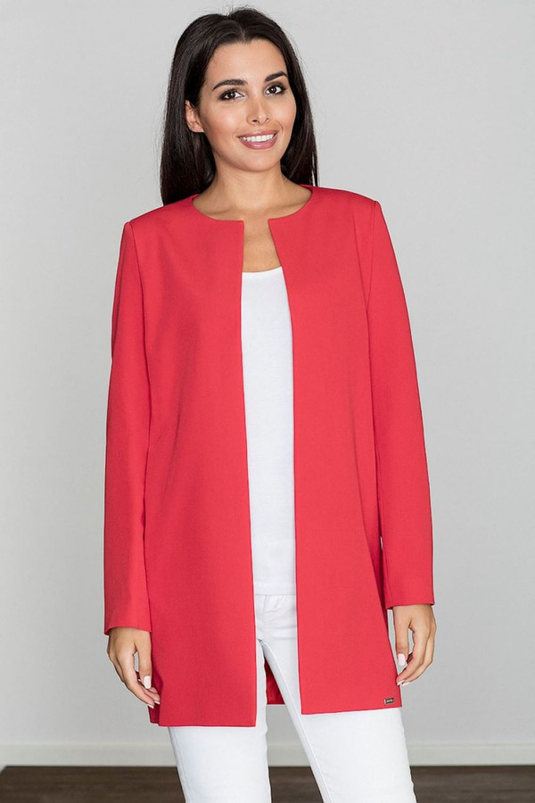 red - Coat model 111124 Figl U704-111124