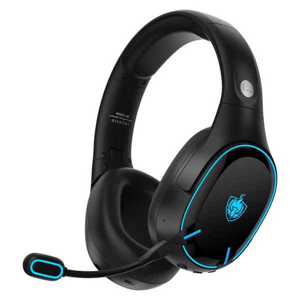 Q6S Gaming Headphones with Detachable Mic Lighting HIFI Triple Frequency Sound Headphones Black K484-PEL_0RM5CCRG