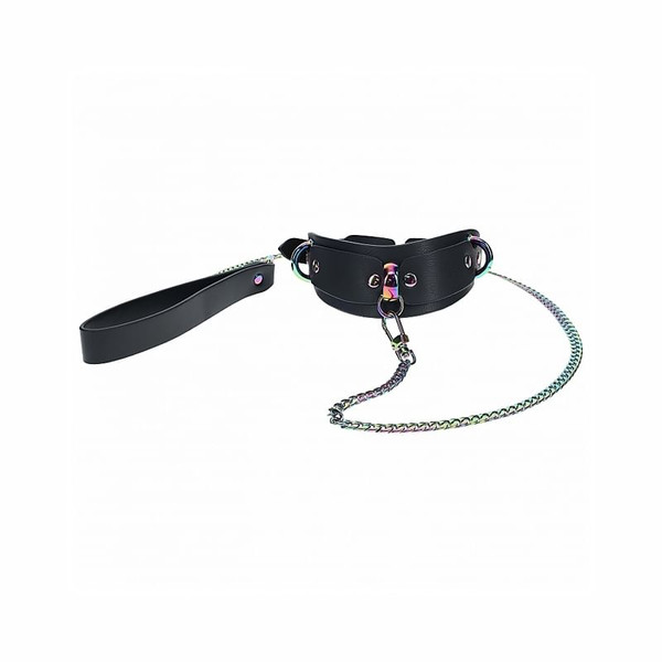 Ouch! Venice Collection Collar w/ Leash A451-90713