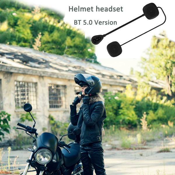 MH05 Bluetooth 5.0 Motorcycle Bluetooth Helmet Headset Low Energy Stereo Handsfree Helmet Headset b K484-PEL_0A9F1AY7