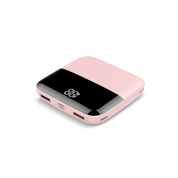 Color: PINK - Mini-Max Powered Charger for Smart Phones and Tablets K290-33245256843350