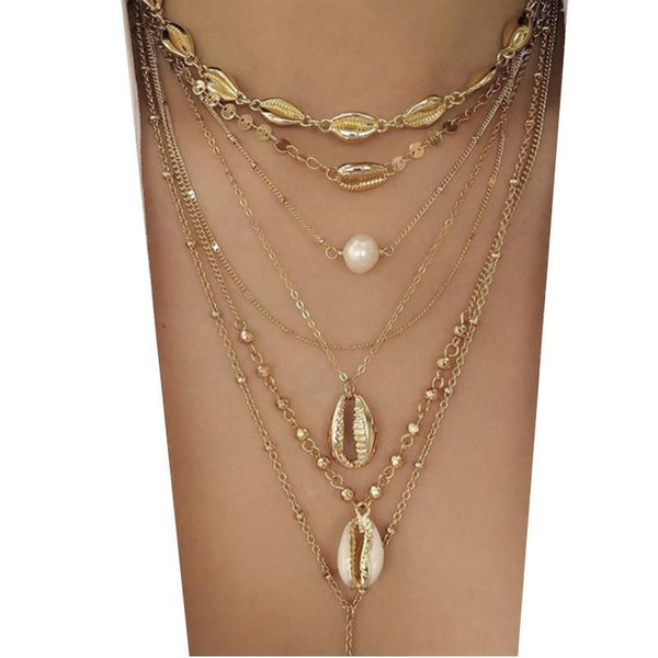 Island Girl Multi Layer Necklace K290-15536019734563