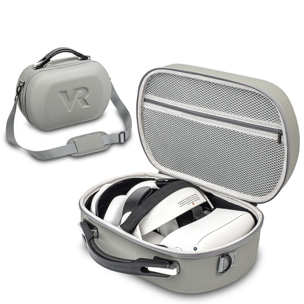 Carrying Case Large-Capacity Handbag Travel Protective Box Compatible for Oculus Quest2 Vr Glasses  K484-PEL_0O7FFL14
