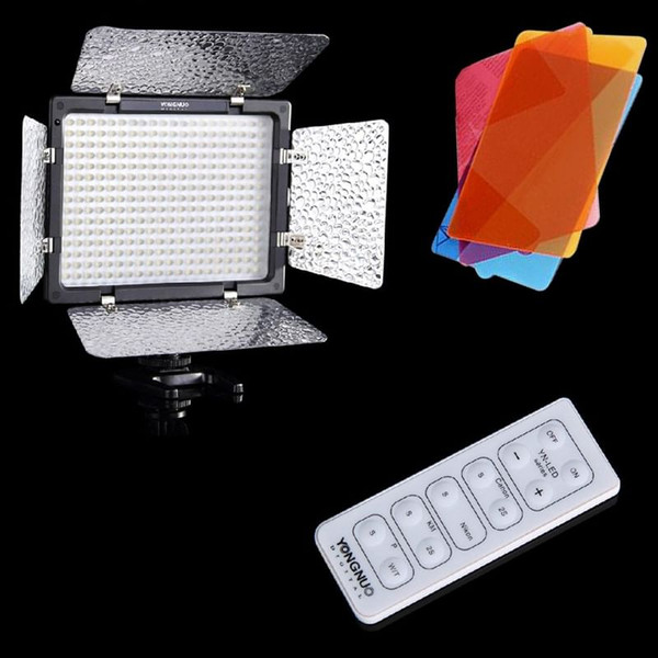 Original YONGNUO YN-300 LED Camera Video Light Lamp Illumination Dimming Photography Light for Cano K484-PEL_09WZW2UD