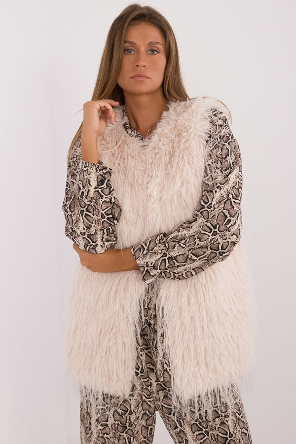 beige - Gilet model 199763 AT U704-199763