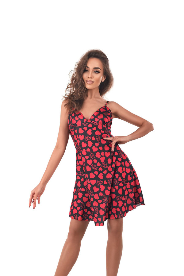 red - Sexy shirt model 181809 Anais U704-181809