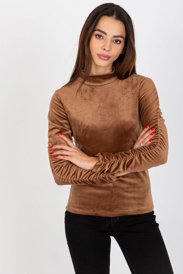 brown - Blouse model 173731 Rue Paris U704-173731
