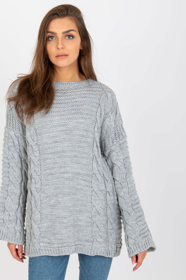 grey - Jumper model 170812 Rue Paris U704-170812