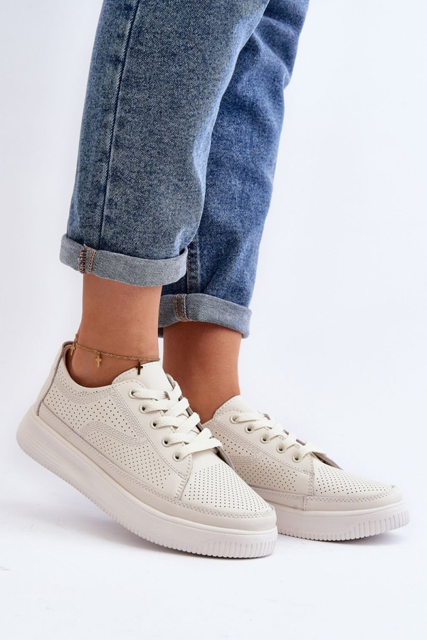 white - Platform sneakers model 192935 Step in style U704-192935